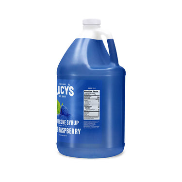 Blue Raspberry Snow Cone Syrup 1 Gallon